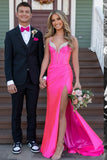 Beaded Corset Mermaid Long Formal Dress with HZ0307