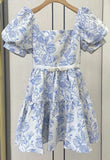Beautiful Floral Homecoming Dresses A-line Back To School Dress HZ0307