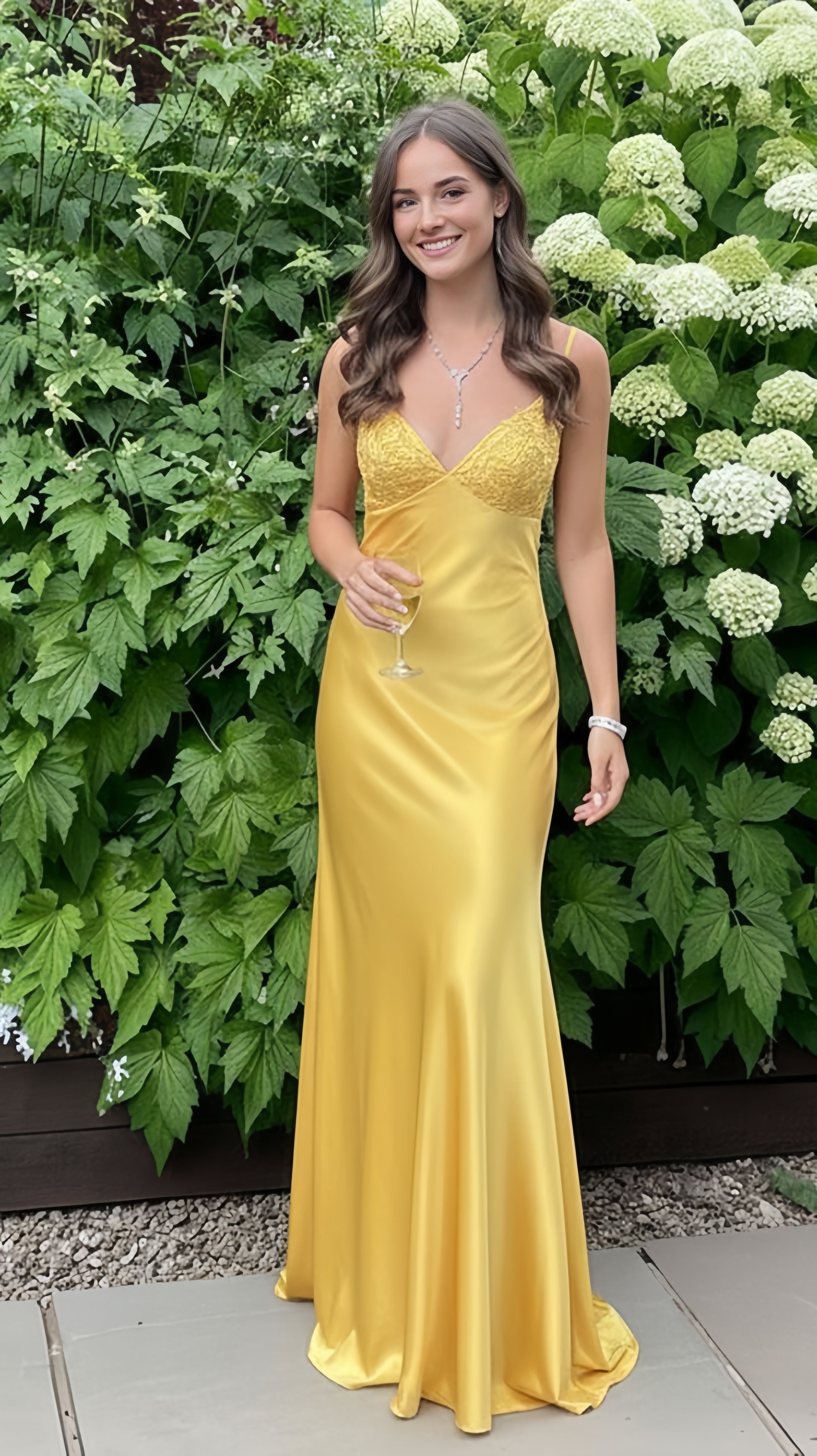 Charming Blue Sheath Prom Dresses Spaghetti Straps Beaded Party HZ0307