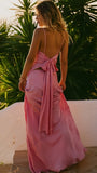Fashion Pink Sheath Long Prom Dresses, Floral Printed Birthday Party Dress, Holiday HZ0307