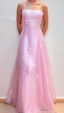Light Blue Stars Sheath Long Prom Party Dress Spaghetti Straps Evening Formal HZ0307