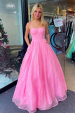 Princess Lilac Straps A-line Long Prom HZ0307