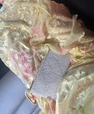 Spaghetti Straps Floral Lace Ruffle Prom Dress, HZ0307