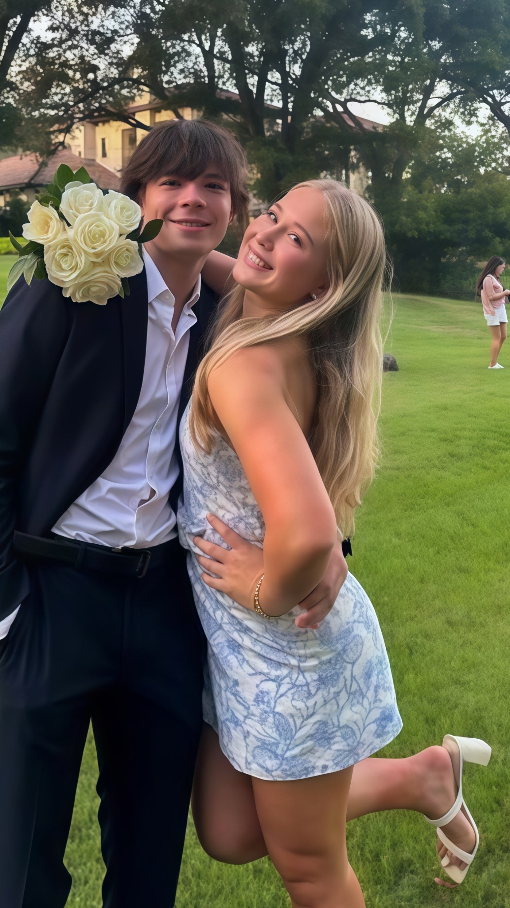 Strapless Bodycon Floral Dress, Girl Short Homecoming Dress, Birthday Dress, HZ0307